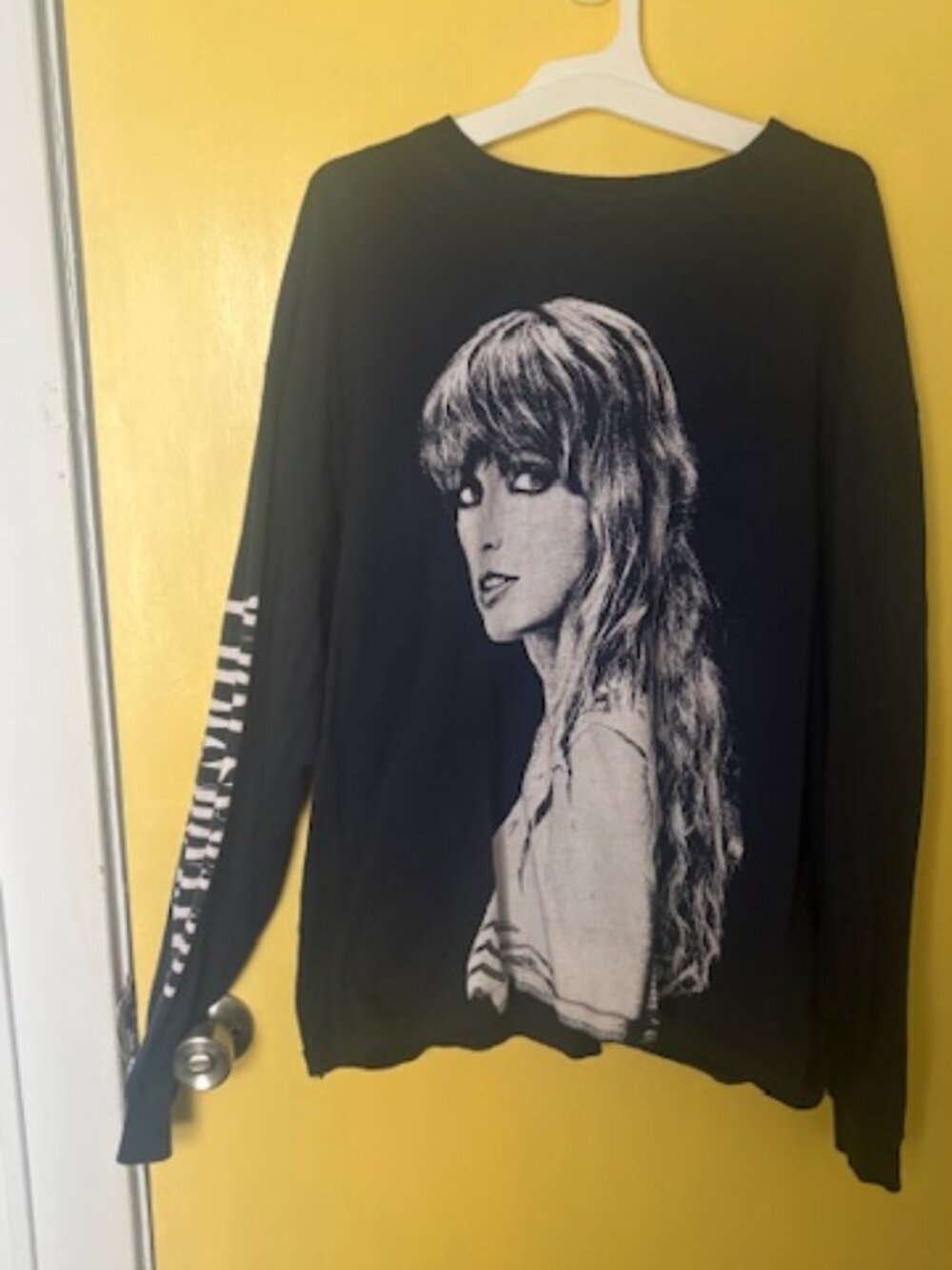 Taylor Swift The Eras Tour Navy Blue Long Sleeve- Midnights photo
